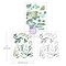 Sharon Ziv Transfer - Greenery Day - 8.5"x11" x 3 sheets rub-ons